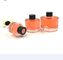 Στρογγυλά μπουκάλια διασκορπιστών γυαλιού 100ML, μπουκάλια διασκορπιστών αρώματος με τα ραβδιά καλάμων